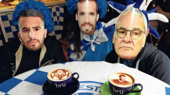 Aficionados tienen máscaras de papel