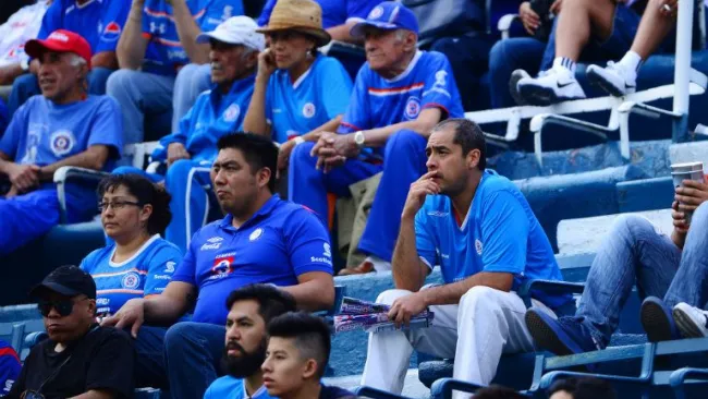 Aficionados al interior del Azul en la presente campaña