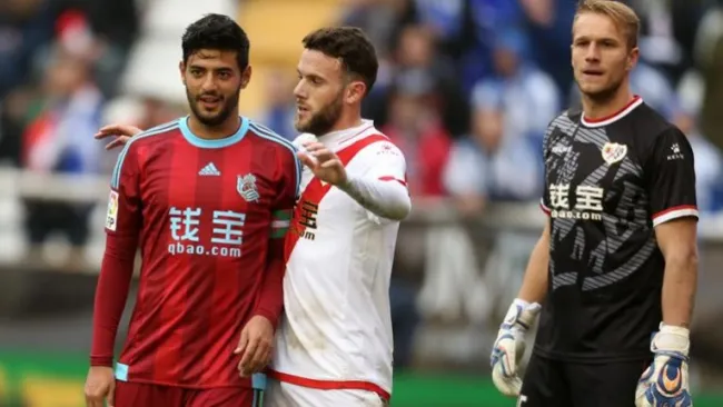 Carlos Vela, durante el partido que está bajo sospecha de amaño