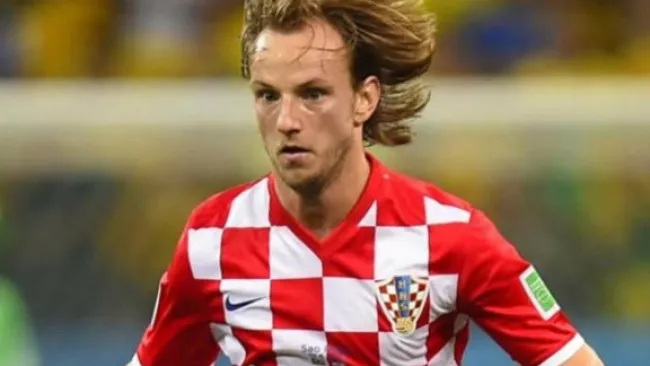 Ivan Rakitic disputando partido amistoso