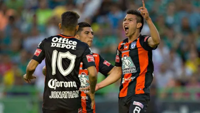 Chucky Lozano exclama tras marcar contra León