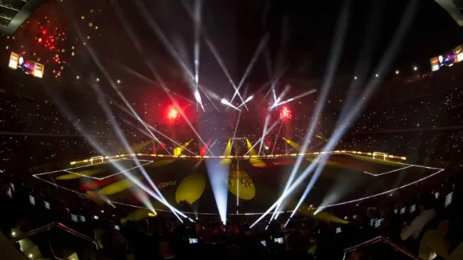 Panorámica del Estadio Camp Nou