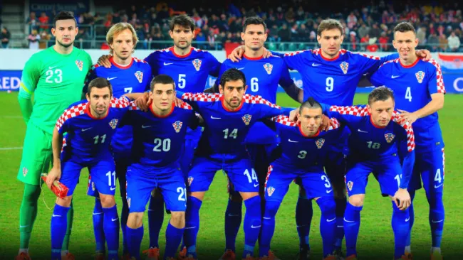 Selección croata previo a partido de Eliminatorias