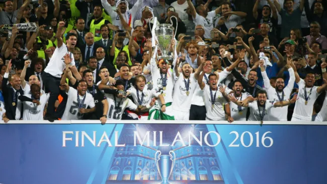 Real Madrid levanta la Copa de la Champions League 