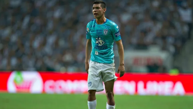 Hirving Lozano en la Final contra Monterrey