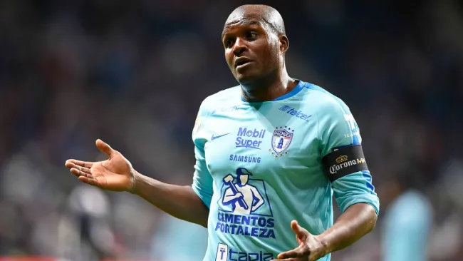 Aquivaldo Mosquera durante la Final de Vuelta