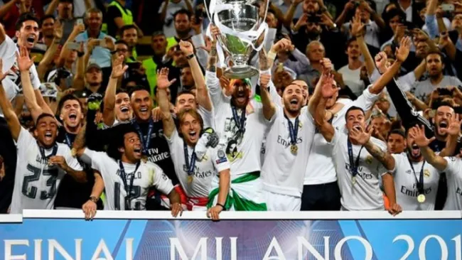 RM celebra título de Champions