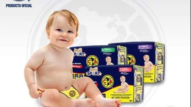 Los nuevos pañales para bebé del equipo América