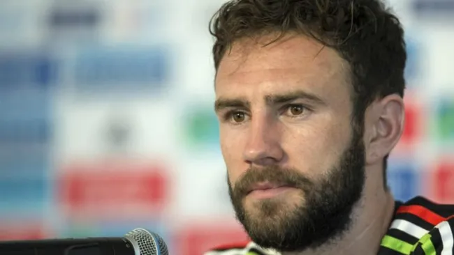 Layún en conferencia de prensa 
