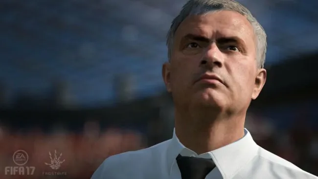 José Mourinho en el videojuego FIFA 17