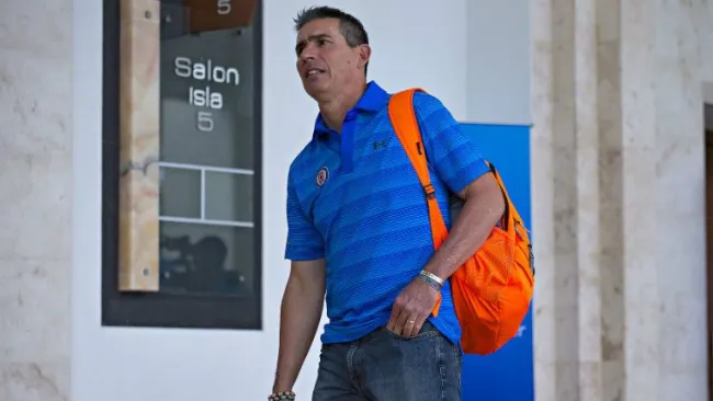 Yayo de la Torre durante el Draft de la Liga MX