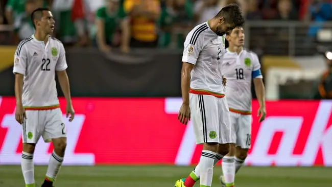 Jugadores del Tri se lamentan tras la derrota con Chile 