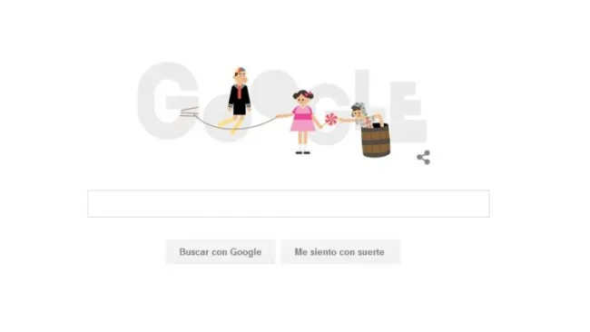 Doodle hace referencia a 'El Chavo del 8'