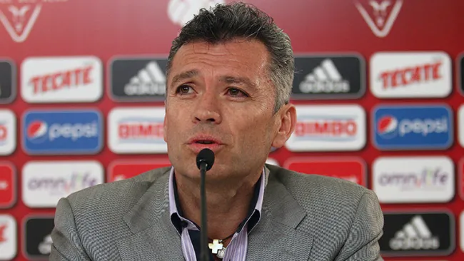 José Luis Higuera, en conferencia de prensa