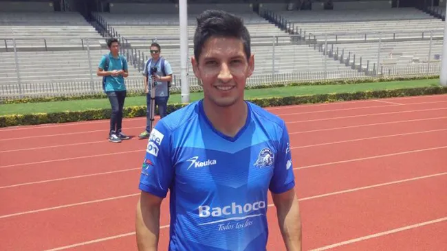 Ángel Reyna, en el Olímpico Universitario por el partido contra Pumas
