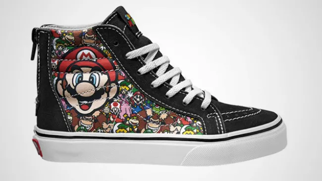 Modelo de Vans inspirado en Nintendo NES