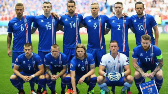 Selección de Islandia, previo a partido de Euro