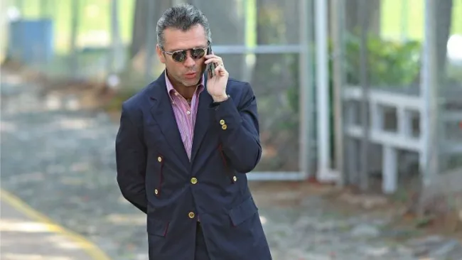 José Luis Higuera en un entrenamiento de Chivas