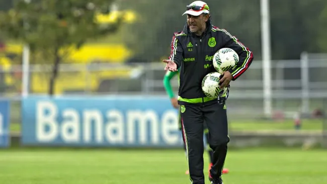 Gutiérrez en entrenamiento del Tri Olímpico