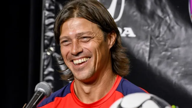 Matías Almeyda, en la conferencia previo a la Supercopa MX