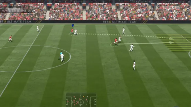 Así se filtran pases entre defensores en FIFA 17