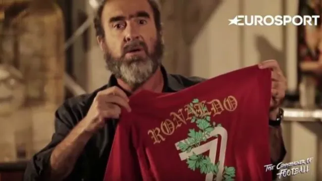 Cantona, durante uno de sus videos 