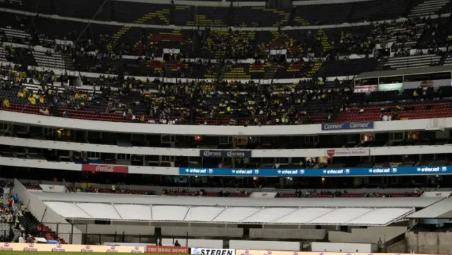 Panorámica del Azteca en el juego contra Chiapas