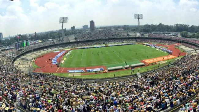 Vista panorámica de C.U. en el Pumas vs Chivas
