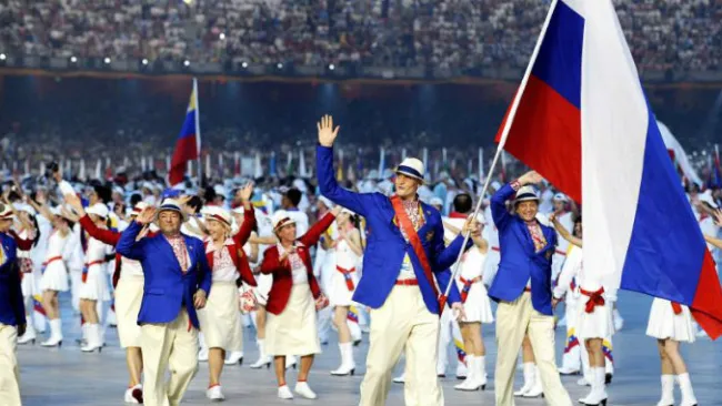 Delegación rusa en JO de Londres 