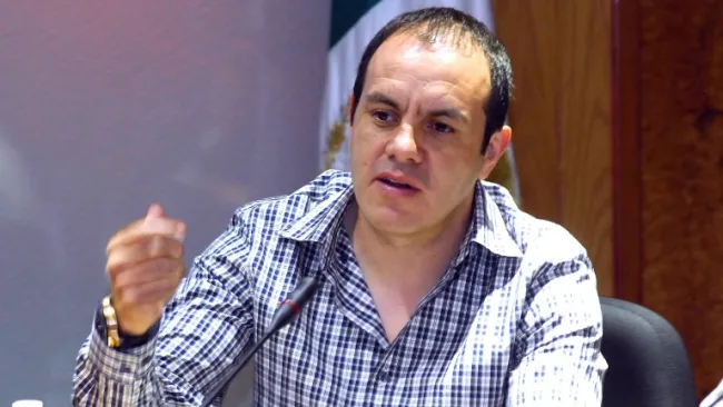 Cuauhtémoc Blanco en conferencia de prensa