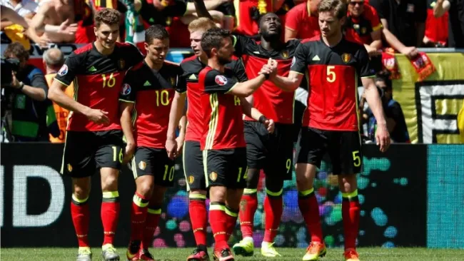 Jugadores de Bélgica en la Eurocopa 2016