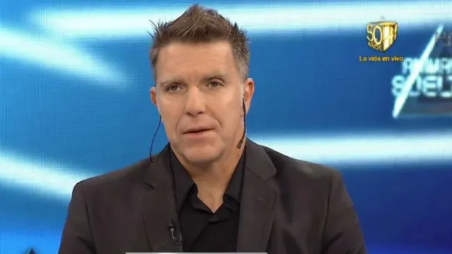 El periodista argentino Alejandro Fantino durante una edición del programa "Animales sueltos"