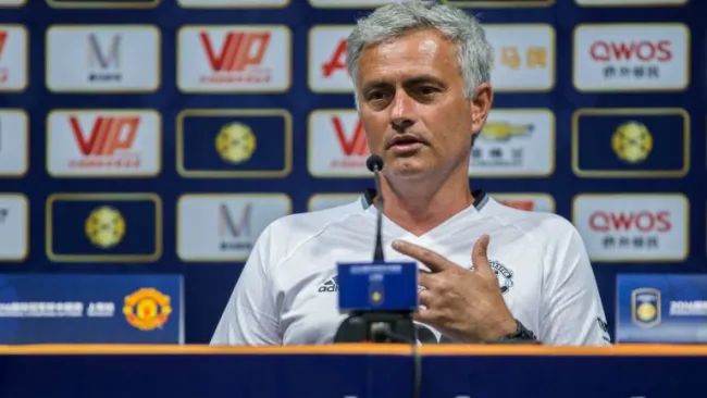 José Mourinho en conferencia de prensa