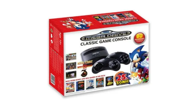 Así luce la versión retro de Mega Drive