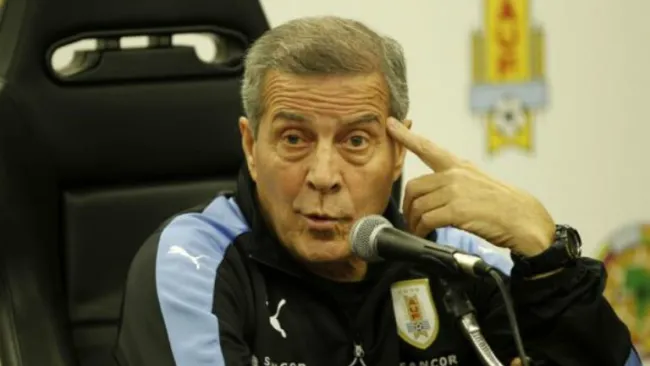 Óscar Washington Tabárez, en conferencia de prensa 