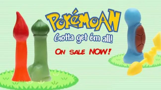Estos son los juguetes sexuales inspirados en Pokémon
