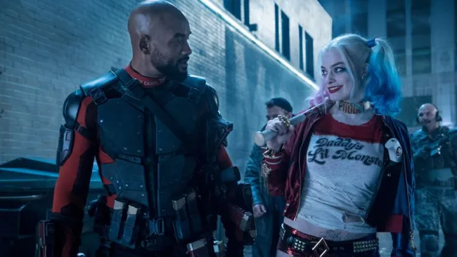 Deadshot y Harley Quinn en Suicide Squad
