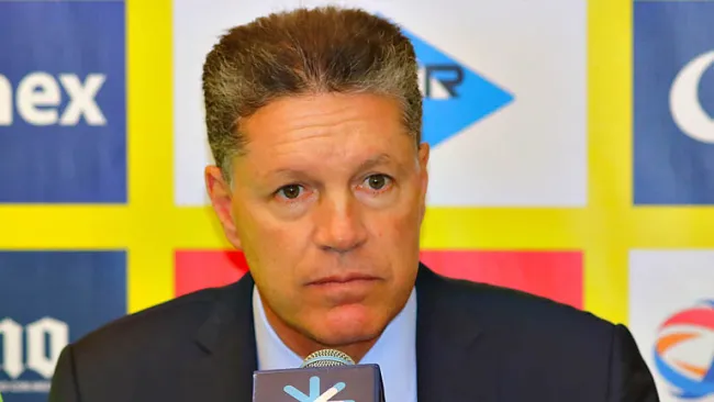 Peláez en conderencia de prensa