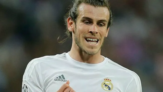 Gareth Bale durante un partido del Real Madrid