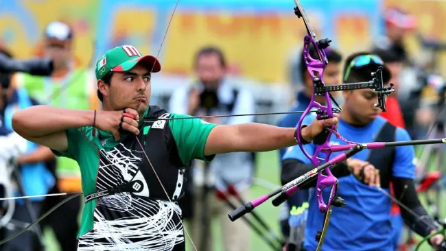 Ernesto Boardman en su primeros Juegos Olímpicos