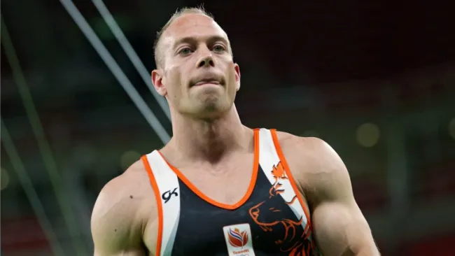 El atleta holandés, Yuri van Gelder, entrena en el Arena de Río