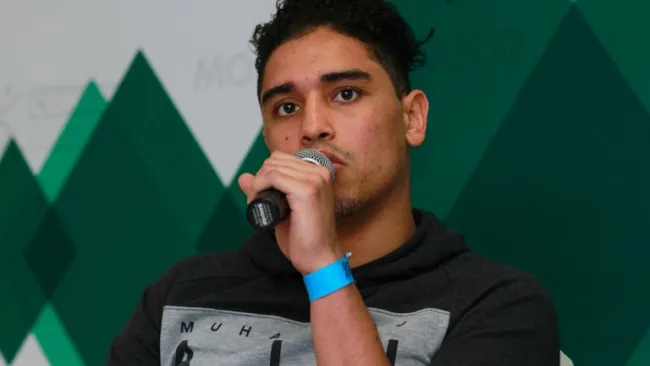 Raúl Curiel, en un evento previo a los Juegos Olímpicos