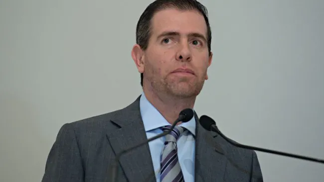 Alfredo Castillo habla en un evento previo a Río 2016