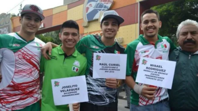 Misael Rodríguez realizando un 'boteo' en 2015