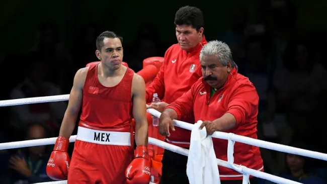 Misael Rodríguez previo a una pelea