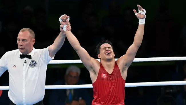 Misael Rodríguez tras ganar su combate