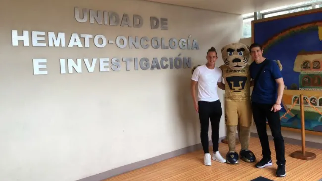 Pikolín y José Antonio García estuvieron en el clínica