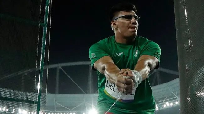 Del Real, durante su participación en Río 2016