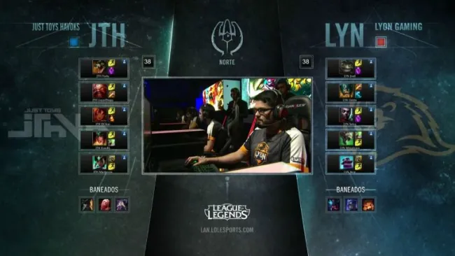 Momento de la partida entre Lyon Gaming y Just Toys Havoks