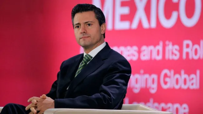 Enrique Peña Nieto durante un evento